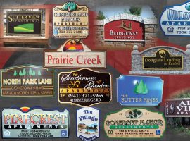 Signage Directional brendshme